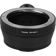 FotodioX Mount Adapter for Olympus OM-Mount Lens to Nikon 1-Series Camera